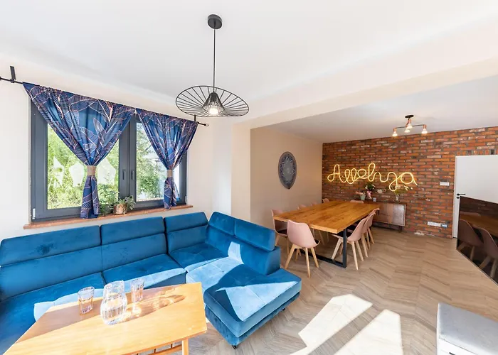 Stunning House Gdansk Przymorze 7 Rooms Mini Spa